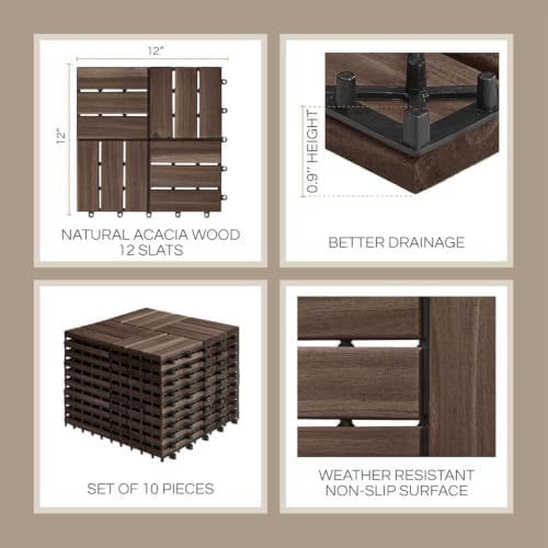 THYOI Premium Deck Tiles, Patio Flooring - Image 3