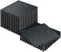 SUPERJARE 0.56'' Thick 120 Sq Ft Rubber Top Gym Flooring by SUPERJARE
