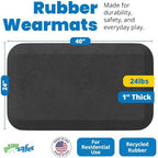 Playsafer Playground Safety Rubber Wearmat - Image 2