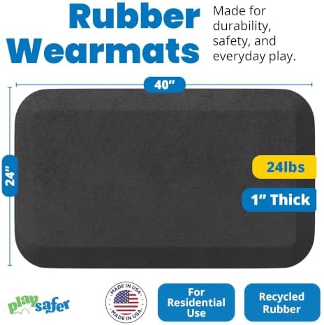 Playsafer Playground Safety Rubber Wearmat - Image 2