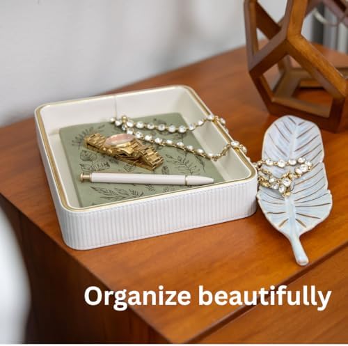 Perfume Tray Valet Tray Night Stand Bedside Organizer| Perfume Organizer - Image 5
