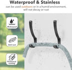 Coat Hooks Wall Mounted, Heavy Duty Hooks Hanging Towel - Image 3