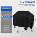 Perfect Grill Cover for Outdoor Grills Waterproof Rip-Proof Weather Resistant - Image 2