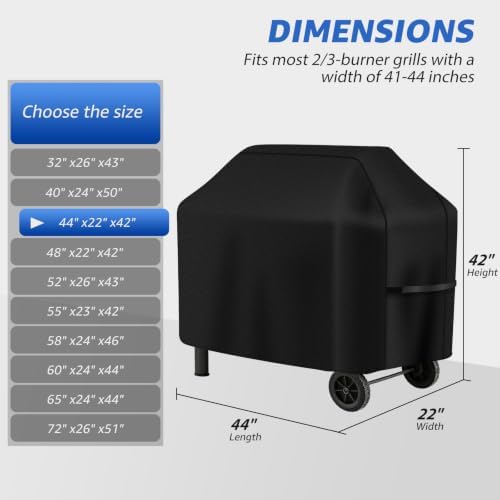 Perfect Grill Cover for Outdoor Grills Waterproof Rip-Proof Weather Resistant - Image 2