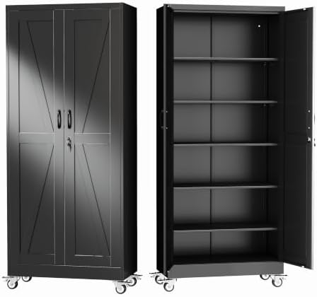 GAIOUS 74.8" Tall Metal Storage Cabinet by GAIOUS
