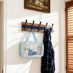 SKOLOO Rustic Wall Mounted Coat Rack - Image 3