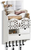 3-Slot Mail Sorter Organizer Wall Mount by Dhmkfly