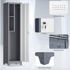 65" H Broom Closet Storage Cabinets, Utility Cabinet - Image 4