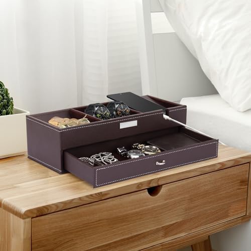 Baoyun Mens Valet Tray, Nightstand Organizers - Image 3