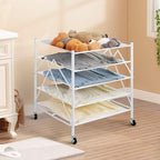 STORAGE MANIAC Sweater Drying Rack, Mesh Clothes Drying Rack, Stackable Laundry - Image 2