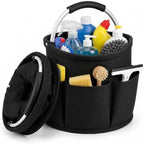 Cleaning Caddy with Handle, 17L Cleaning Products Organiser, Foldable Storage by Unknown