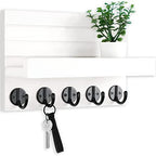 Lwenki Key Holder for Wall, Decorative Key and Mail Holder by Lwenki