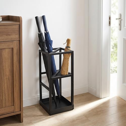 Umbrella Stand for Entryway Metal Geometric Freestanding Umbrella Holder or - Image 3