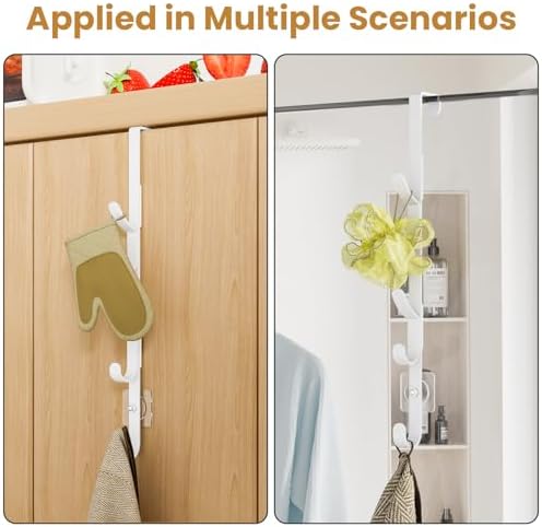Kaiferty Over the Door Hooks, Metal Door Hooks - Image 6