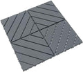 Patio Deck Tiles 12‘’x12'' Waterproof and Non-Slip Interlocking Deck Tiles by Unknown