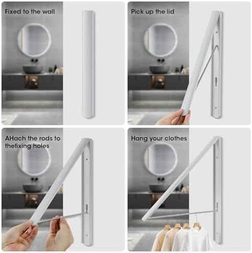 Foldable Wall Drying Rack - Image 5