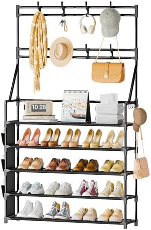 OYREL Shoe Rack, 5 Tier Shoes Storage Organizer by OYREL