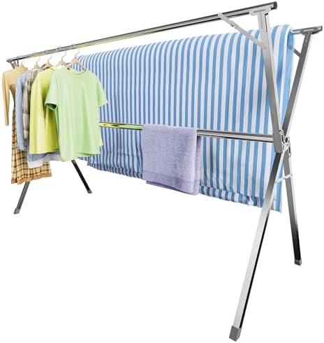 95" Clothes Drying Rack, Laundry Drying Rack Clothing by Unknown