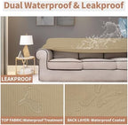 Easy-Going 100% Waterproof Oversized Loveseat Cover, Couch Cover - Image 3