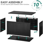 YITAHOME 240 Gallon Extra Large Outdoor Storage Deck Box - Image 7