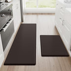 StepRite Kitchen Mats for Floor, 2-Piece Anti-Fatigue Rugs by Bringcushiontoyourlife