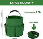 Cleaning Caddy with Handle, 17L Foldable Cleaning Supplies Organizer, Portable - Image 4