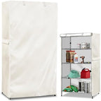 Storage Shelf Cover, Outdoor Heavy Duty 600D 48''W x 20''D x 72''H Dustproof by Dalema