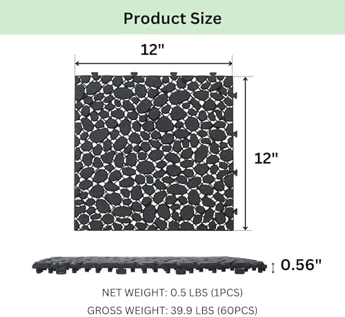 60 Pcs Interlocking Deck Tiles - Image 2