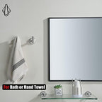 JQK Bathroom Towel Hook Brushed, Coat Robe Clothes Bath Wall Hooks - Image 4