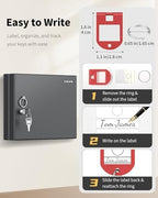 Uniclife 16 Keys Key Lock Box, Wall Mount Key Box, Car Key Organizer - Image 6