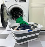 SAMMART 42L Collapsible Plastic Laundry Basket by SAMMART