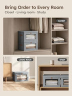 Homsorout Medium Fabric Storage bins - Image 7