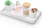 ALELION 13" White Bathroom Vanity Tray by ALELION