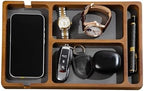 Shinpuru Wooden Valet Tray for Men, Nightstand Organizer by SimplicityinEverydayLife