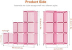 HOMIDEC 6-Cube Storage Shelf, Storage Bookcase Bookshelf - Image 3