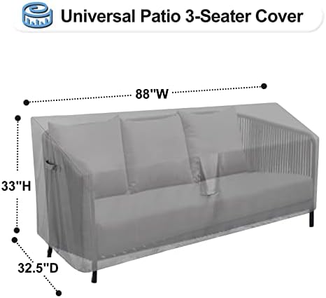 OutdoorLines Outdoor Waterproof Loveseat Couch Cover - Image 2