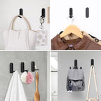 Foldable Wall Hook, 4 Pack, Screw Mounted, Heavy Duty Coat Hooks - Image 6