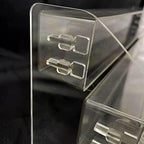 Sunglasses Organizer Clear Eyeglasses Display Case Sticker Display Tray - Image 6