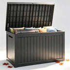 Outdoor Storage Box, Resin Deck Boxes Indoor and outdoor, Waterproof Storage by NBYSGO