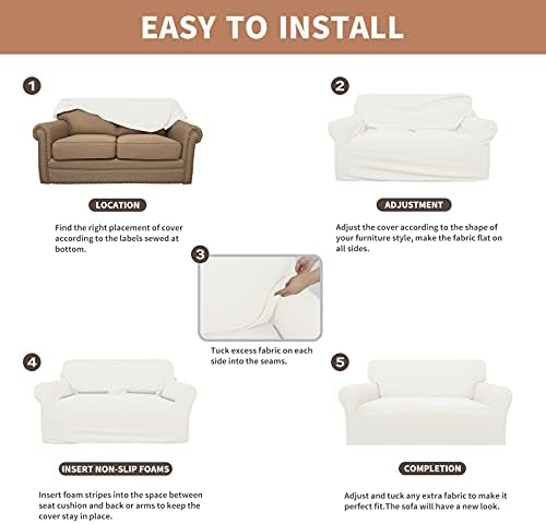 Easy-Going 100% Waterproof Couch Cover, 3 Cushion Oversized Sofa Cover - Image 5