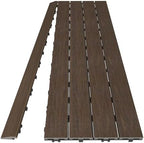 NewTechWood 1/6 ft. x 3 ft. Quick Deck Composite Deck Tile Straight Fascia in - Image 4