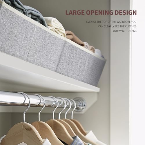 Homsorout Closet Organizers Bins 6 Packs - Image 3