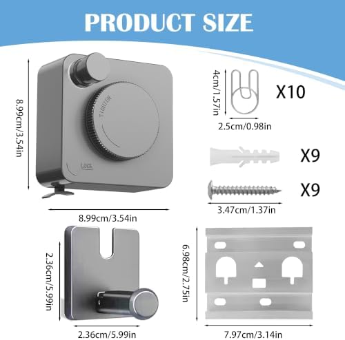 Upgrade-Retractable Clothesline Indoor, Non-Sagging Outdoor Clothes Line - Image 2