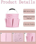 Cleaning Caddy with Handle, for Cleaning Supplies Organizer Bucket - Image 3