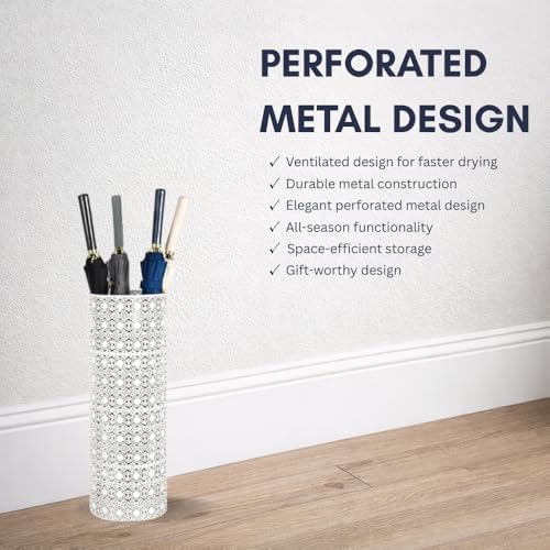 Concepts 8x20 inch Heavy Duty Metal Umbrella Stand - Image 4