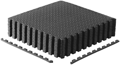 CAP Puzzle Exercise Mats | 1/2” Thick EVA Interlocking Foam Tiles by CAP