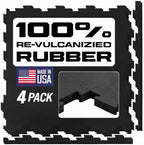 Interlocking Rubber Floor Tiles – Heavy Duty 100% Rubber Gym Flooring by GrytFit