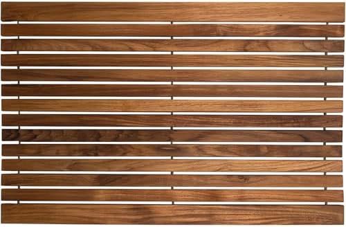 Nordic Teak 100% Solid Teak Wood String Mat by NordicStyleTeak