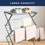 happhom Clothes Drying Rack, Foldable Drying Rack Clothing, Laundry Drying Rack - Image 5