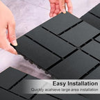 36 PCS Plastic Interlocking Patio Deck Tiles - Image 3